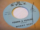1960's SOUL by WENDY RENE   BAR - B - Q // YOUNG & FOOLISH  STAX RECORDS   VG+++