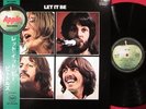 THE BEATLES LET IT BE JAPAN 1st ISSUE LP MEDAL OBI NR