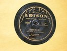 78 rpm-Thin Edison- Needle Cut 14006- BA Rolfe Orch- Mean to Me