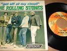 THE ROLLING STONES GET OFF OF MY CLOUD WLP PROMO 45 DJ COPY PICTURE SLEEVE 1965
