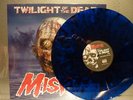 MISFITS - TWILIGHT OF THE DEAD - RED BLOOD SPLAT ON BLUE VINYL. MRLP 01470