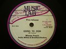 RARE REGGAE WINSTON FRANCIS 'GOING TO ZION' (MUSIC LAB LABEL). Excellent PROMO.