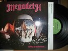 Megadeth-Killing is my business... 1985 LP Combat Green Label w/ *These Boots