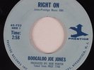 Funk Jazz 45 BOOGALOO JOE JONES Right On PRESTIGE HEAR