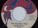 Funk Biz Samples 45 FREDDIE SCOTT You Got What I Need SHOUT HEAR