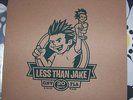 Less than jake GNV FLA limited TO 50 screen printed cover 20 year anniversary LP