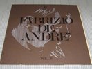 FABRIZIO DE ANDRè Vol.1 Lp PRIMA EDIZ apribile + velina 1967 COPIA DA ARCHIVIO 