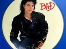 MICHAEL JACKSON BAD LP PICTURE DISC YELLOW 200 ONLY 1987 RARE EPIC LTD EDITION