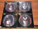 Limited Edition Kiss Picture Disc Records