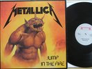 METALLICA - JUMP IN THE FIRE RARE ORIGINAL LP EXODUS / SLAYER / OVERKILL