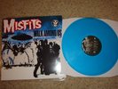 misfits walk among us BLUE vinyl LP FIEND CLUB EDITION OOP RARE danzig NOFX