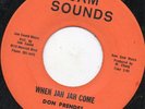 Don Prendes - When Jah Jah Come - Original Press Rare Jam Sounds Roots 7