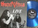 SAINT VITUS - LIVE (1989) RARE BLUE VINYL ORIGINAL PENTAGRAM/DOOM /TROUBLE