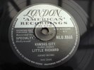 LITTLE RICHARD KANSAS CITY / SHE KNOWS HOW TO ROCK RARE 78 RPM RECORD 1958