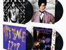 PRINCE - 4 VINYL RECORDS - Dirty Mind + Controversy + 1999 + Purple Rain + More