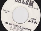 GROUP SOUL 45 RPM - KIRK TAYLOR on SALEM RECORDS (PROMO)