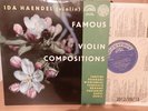 SUPRAPHONE IDA HAENDEL FAMOUS VIOLIN COMPOSITIONS  MONO BLUE LABEL RARE ALBUM