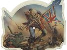 IRON MAIDEN The Trooper 1983  UK shaped vinyl PICTURE DISC EMIP5397