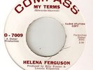 NORTHERN SOUL HELENA FERGUSON MY TERMS / WHERE IS THE PARTY RARER PROMO  45 hear