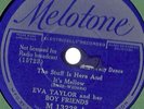 Eva Taylor & Her Boy Friends Crazy Blues Willie the Lion Melotone 13228 78 rpm