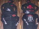 ARCHGOAT/ NECROS CHRISTOS 2x rare Girly Zip Hoodies      Blasphemy Beherit
