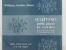 BAM LD 057 TRIO PASQUIER & VEYRON-LACROIX MOZART QUARTETS FOR PIANO & STRINGS