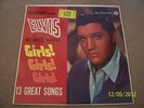 ELVIS PRESLEY Girls Girls Girls 1963 RCA VICTOR SILVER SPOT   NEAR MINT