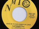Northern Soul: COMMITTEE Give In To the Power of Love 45 NMI Listen