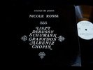 NICOLE ROSSI/RECITAL DE PIANO/RARE PRIVATE FRENCH PIANO/LEFEBURE SCHOOL/DEDICACE