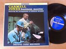 Carmell Jones LP Business Meetin' w/ Gerald Wilson RED WAX