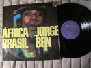 Jorge Ben Africa Brasil LP Latin Funk Groove Brazil w/ Jose Roberto Arrang.
