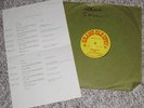 GRAND OLE OPRY Radio Show 340 HANK SNOW Carter Family ANITA CARTER + Cue Sheet
