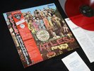 THE BEATLES Sgt Pepper’s Lonely Hearts Club Band JAPAN RED vinyl MONO LP not CD