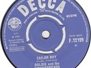 GOLDIE AND THE GINGERBREADS Sailor Baby / Please Please (Decca 12199) UK 45 M-