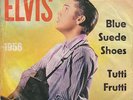 SCHWARZE RCA  ELVIS PRESLEY - BLUE SUEDE SHOES JAHRZAHLCOVER