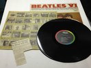 NR The Beatles VI - Mono Record Viny - First Pressing Six T2358 LP T 2358 NM