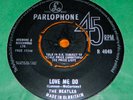 ?THE BEATLES 1964 UK 3rd PRESS 'LOVE ME DO' SOLD IN UK BLACK PARLOPHONE?