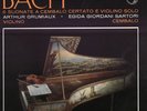 835227/28 AY bach philips grumiaux/sartori sonatas ed.2 maroon ex+/nm box ex+