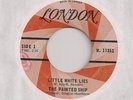 PAINTED SHIP : Frustration / Little White Lies Orig Canada Psych Fuzz 45 LISTEN