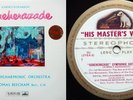 THOMAS BEECHAM / Rimsky-Korsakov Scheherazade / UK EMI HMV CREAM-GOLD ASD 251