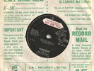 THE PINK FLOYD SEE EMILY PLAY/ SCARECROW COLUMBIA RECORDS DB 8214 FACTORY SAMPLE