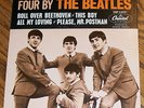 The Beatles Very RARE Four By EP 45 Picture Sleeve 4 Song Capitol EAP 1-2121
