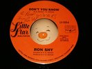 Ron Shy - Don't You Know.  RARE Modern Soul ( MINT ) private press