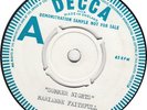 MARIANNE FAITHFULL Summer Nights (Decca DEMO RECORD) UK 45 VG++