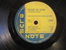 Thelonius Monk Quintet Blue Note 1589 Four In One b/w Straight No Chaser  VG+