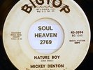 MICKEY DENTON Nature Boy BIG TOP Records 3094 Popcorn Soul 45 Listen