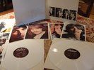 THE BEATLES White Album WHITE VINYL complete w/ all 4 photos & poster LP