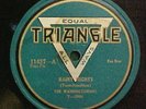 The Washingtonians 78 rpm Jazz Record Triangle 11437  E-