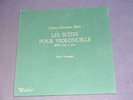 BACH cello suites solo Henri HONEGGER valois ed1 3lp mint-