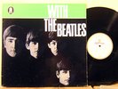 With The Beatles Odeon STO 73568, WHITE RED LABEL-GERMAN VG++ TO NM